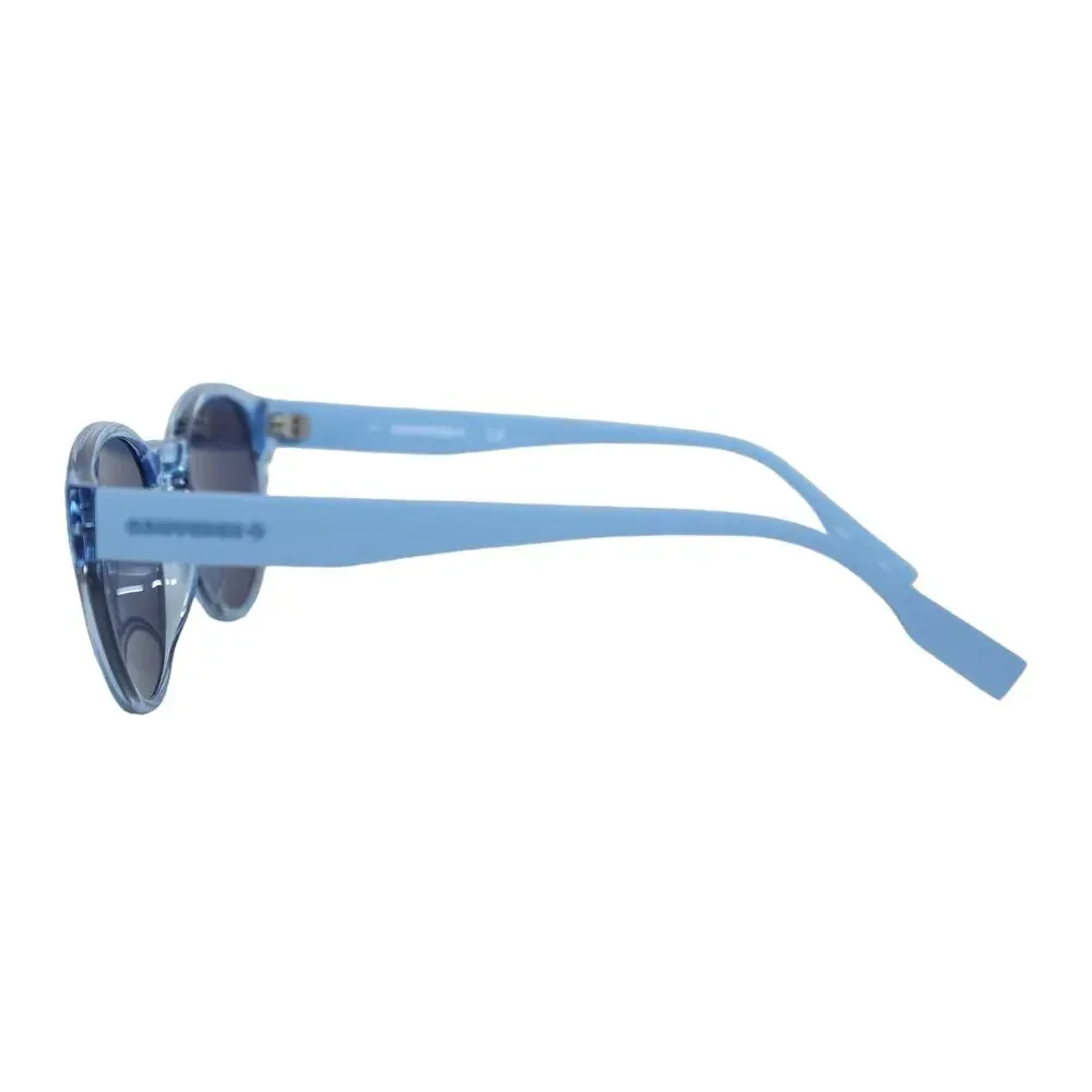 Converse Malden Round Sunglasses - Crystal Sea Salt Blue / Smoke - NWT